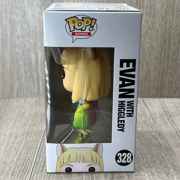 Funko POP! Games Ni No Kuni II: Evan w/ Higgledy Vinyl Figure #328 Ages 14+ - Picture 4 of 8
